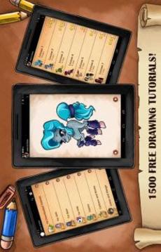 Drawing My Fairy Pony Cute Monsters游戲截圖1
