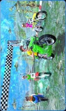 Kids Underwater MotorBike Race Adventure游戲截圖1