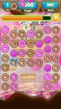 Donut Dazzle Party: Donut Link Match游戲截圖2