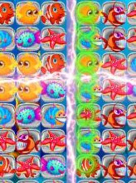 Fish Puzzle Match 3 Ocean游戲截圖2