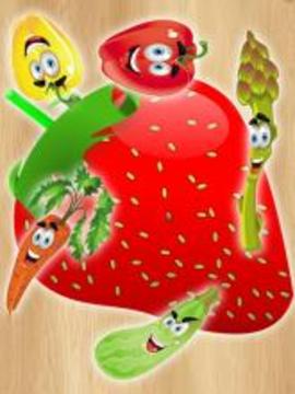 Fruits & Vegetables For Kids : Picture-Quiz游戲截圖2