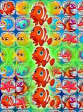 Fish Puzzle Match 3 Ocean游戲截圖1