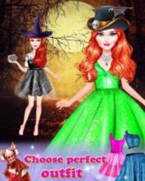 Halloween Beauty Salon - Stylist Fashion游戲截圖3
