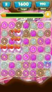 Donut Dazzle Party: Donut Link Match游戲截圖5