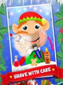 Santa Shave Salon游戲截圖4