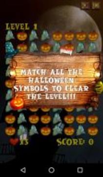 halloween puzzle match 3 puzzle游戏截图3