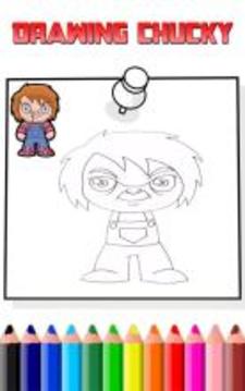 How To Draw Killer chucky (killer Chucky game)游戲截圖5