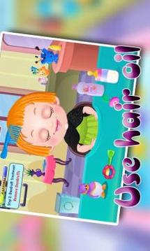 Little Girl Hair Care Makeover游戲截圖2