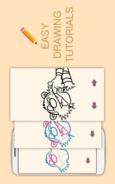 Draw Drawings Lazy Cats from Cartoons游戲截圖1