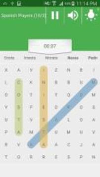 Football Word Search游戲截圖4