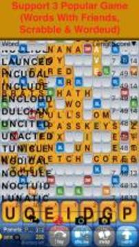 WWF Friend Scrabble Wordfeud Solve Cheat Help Find游戲截圖1