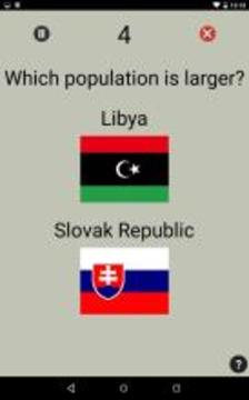 Population Quiz游戲截圖5