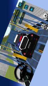 3D Police Car Transporter游戲截圖3