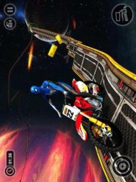 Moto Bike Stunt Racer: Impossible Track Rider游戲截圖2