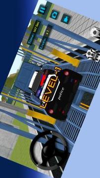 3D Police Car Transporter游戲截圖2