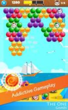 * Bubble Shooter : The Beach 2018 FREE PUZZLE *游戲截圖2
