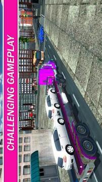 Pink Trailer Truck Driver Adventure 3D游戲截圖2
