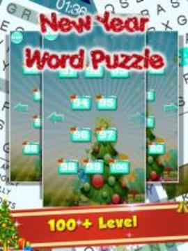 New Year Word Puzzle:Word Brain Puzzle游戲截圖1