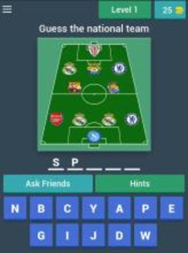Guess the national football team游戲截圖4