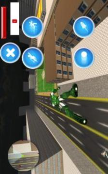 Flying SuperHero-Rescue City游戲截圖3