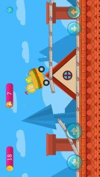 Sponge-bob Hill Climb游戲截圖2
