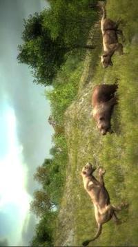 Angry Bear Simulator 3D - Be a Bear Game游戲截圖5