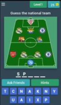 Guess the national football team游戲截圖1