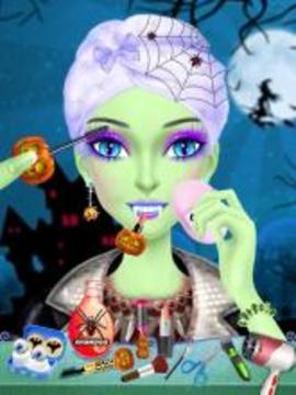 Halloween Hair Salon Kids Game游戲截圖3
