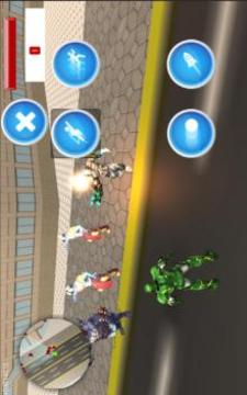 Flying SuperHero-Rescue City游戲截圖2