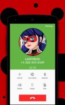 Miraculous Ladybug Calling Simulator游戲截圖2