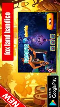 Fox Subway Land bandicoot Adventure游戲截圖1