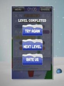 Christmas Trap The Word:Word Puzzle游戲截圖2