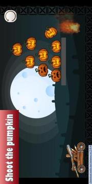 Halloween Pumpkin Catapult游戲截圖1