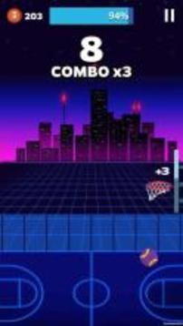 Bouncy Hoops Basketball游戲截圖3