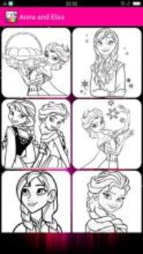 Coloring book for princess游戲截圖3