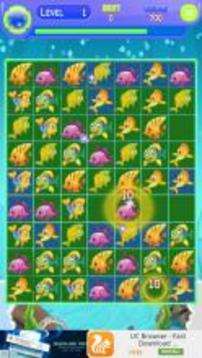 Fish Match 3 Game游戲截圖5