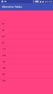 Memorize Times Tables游戲截圖1