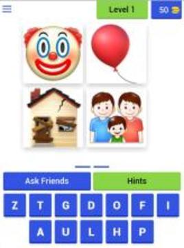 4 Emojis 1 Movie Quiz - Guess the Film Title游戲截圖4