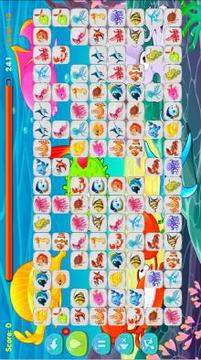 Onet Super Fish HD游戲截圖1