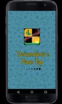 Piano Tap Music of Descendants 2游戲截圖1