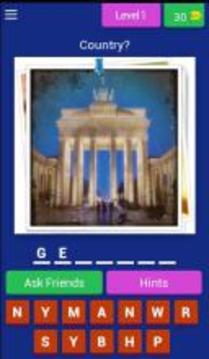 Monument & Landmark Quiz游戲截圖1
