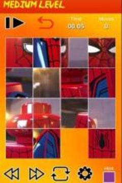 Puzzle Lego Spider游戏截图3