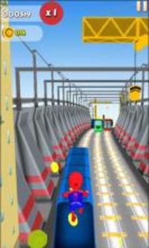 Spider Subway Surfers游戲截圖3