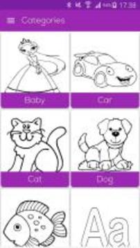 ColorBook For Kids游戲截圖1