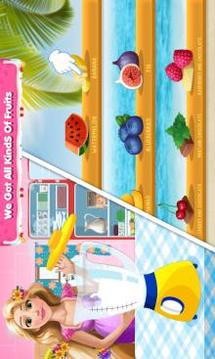 Long Hair Princess Ice Cream Maker-Cooking Game游戲截圖2