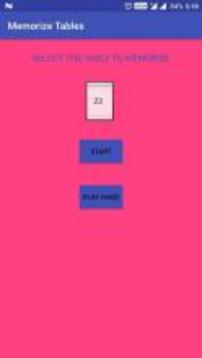 Memorize Times Tables游戲截圖3
