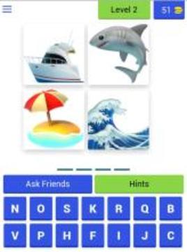 4 Emojis 1 Movie Quiz - Guess the Film Title游戲截圖2