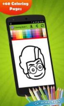 Coloring Book for Masks Heroes游戲截圖5