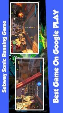 Subway Sonic Running Adventures游戲截圖2
