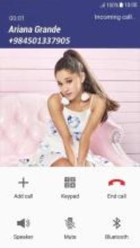 Fake Call Ariana Grande游戲截圖2